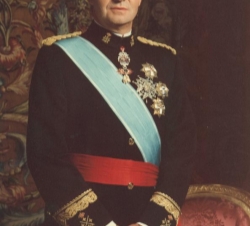 Fotografía Oficial de Su Majestad el Rey con uniforme de gala del Ejército de Tierra